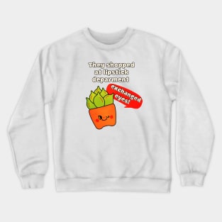 Exchanged Eyes Bad Translation Crewneck Sweatshirt